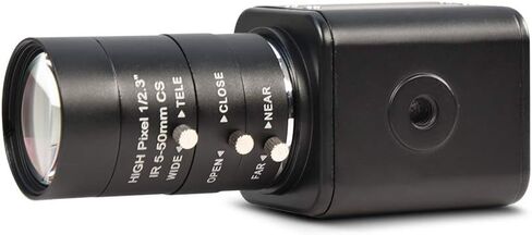 MOKOSE HDMI Camera, HD 1080P 60FPS Digital Security Camera, Industry Digital Camera with 5-50mm Telephoto Zoom Manual HD Lens. in Saudi Arabia