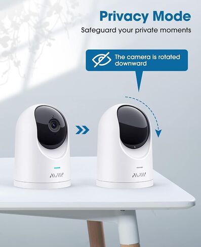 Security Camera for Baby Monitor, 2K Wi-Fi Cameras for Home Security, Indoor Camera Wireless with Phone APP, 2-Way Audio, Motion Detection, Night Vision in Saudi Arabia