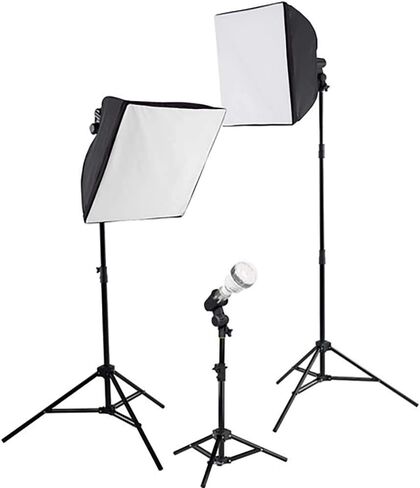 Westcott uLite LED 3-Light Collapsible Softbox Kit Professional Studio Continuous Lighting for Photography, Video Conferencing, and Video Production in Saudi Arabia