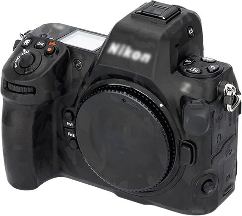 Kiorafoto Anti-Scratch Anti-Wear Camera Skin Cover Protector Film for Nikon Z 8 Z8 FX-format Mirrorless Camera Body Protective Decoration Sticker - Black in Saudi Arabia