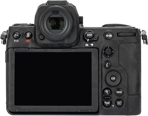 Kiorafoto Anti-Scratch Anti-Wear Camera Skin Cover Protector Film for Nikon Z 8 Z8 FX-format Mirrorless Camera Body Protective Decoration Sticker - Black in Saudi Arabia