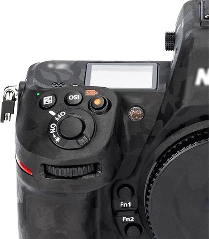 Kiorafoto Anti-Scratch Anti-Wear Camera Skin Cover Protector Film for Nikon Z 8 Z8 FX-format Mirrorless Camera Body Protective Decoration Sticker - Black in Saudi Arabia