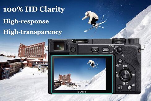 Screen Protector for Sony A7S III A1 Alpha 1 7S III A7S3 A7SIII & Hot Shoe Cover [3+2Pack],ULBTER 0.3mm 9H Hardness Tempered Glass Cover Anti-Scrach Anti-Fingerprint Anti-Bubble in Saudi Arabia