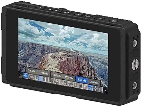 Fotga E50S 5inch Ultra Bright 2500nits Touch Screen Camera Field Monitor,Wavaform,Vector,4K HDMI Input/Output,3G SDI,Dual Battery Slot,Daylight Visibility 2200,IPS,for DSLR Video Cinema Camera … in Saudi Arabia
