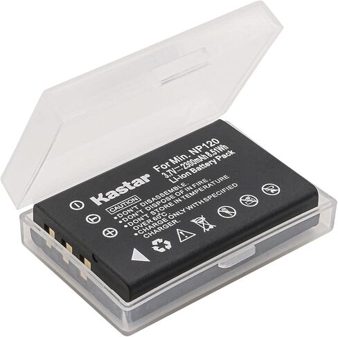 Kastar LTD2 USB Battery Charger Replacement for Ordro HDV-V12, HDV-V88, HDV-Z7, HDV-Z10, HDV-Z16, HDV-Z79, HDV-108, HDV-760, HDV-P72, HDR-AC1, HDR-AC3, HDR-AC5, HDR-AZ50 Cameras in Kuwait