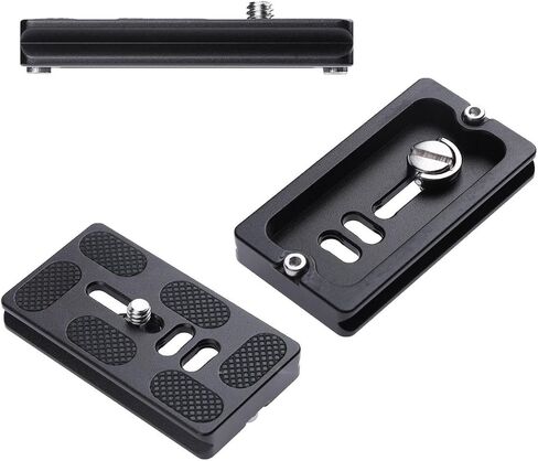 AKOAK 70mm Camera Quick Release Plate Fits Arca-Swiss Standard for Tripod Ball Head,with 1/4" Standard Screw in Saudi Arabia