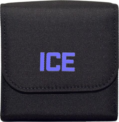 ICE 5 Pocket Filter Storage/Travel Wallet/Case w Carabiner & Magnetic Closure Holds up to 82mm Filters in Saudi Arabia