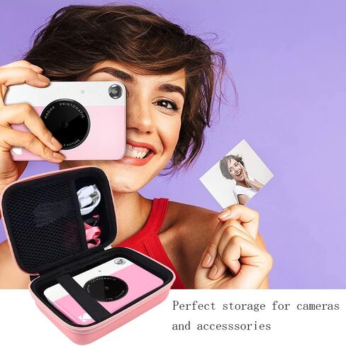 Leayjeen Kids Camera Case Compatible with Kodak Printomatic Digital Instant Print Camera(Case Only) (Pink) in Kuwait