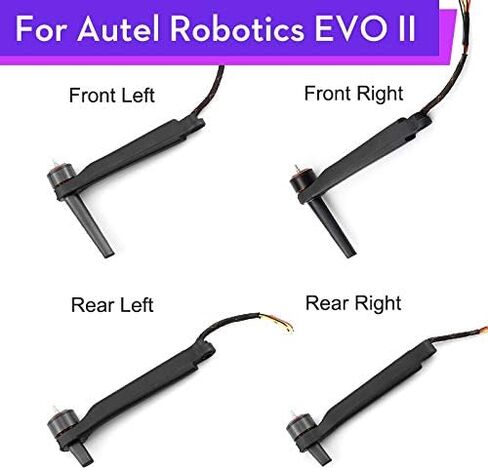CHENJUAN Motor Arm Front Rear Left Right Assembly Repair Frameparts for Autel Robotics EVO II/Pro/Dual Drone ACCS Spare Parts (Color : Rear Left) in Saudi Arabia