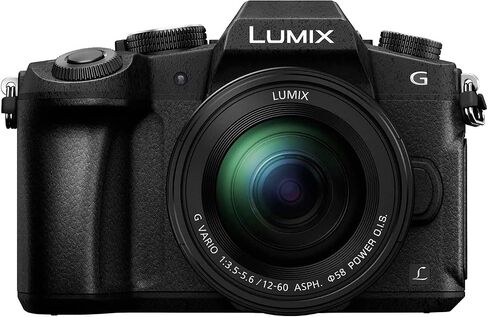Panasonic Lumix DMC-G85 Mirrorless Camera with 12-60mm OIS Lens Starter Bundle with Bag, 64GB SD Card, 2 Extra Battery, Charger, Mini Tripod and Accessories in Saudi Arabia