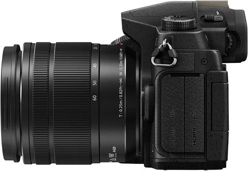 Panasonic Lumix DMC-G85 Mirrorless Camera with 12-60mm OIS Lens Starter Bundle with Bag, 64GB SD Card, 2 Extra Battery, Charger, Mini Tripod and Accessories in Saudi Arabia