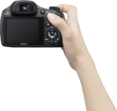 Sony Cyber-shot DSC-HX300/BC 20.4 MP Digital Camera with 50x Optical Zoom and 3-Inch Xtra Fine LCD (Black) in Saudi Arabia