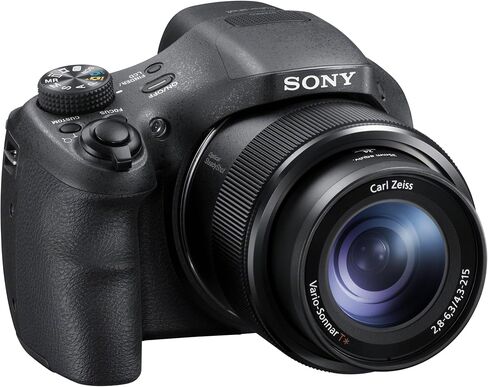 Sony Cyber-shot DSC-HX300/BC 20.4 MP Digital Camera with 50x Optical Zoom and 3-Inch Xtra Fine LCD (Black) in Saudi Arabia