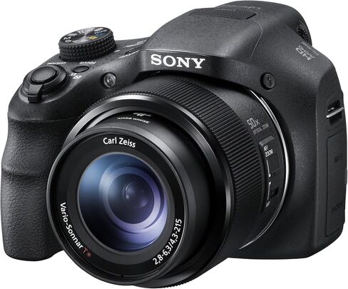 Sony Cyber-shot DSC-HX300/BC 20.4 MP Digital Camera with 50x Optical Zoom and 3-Inch Xtra Fine LCD (Black) in Saudi Arabia