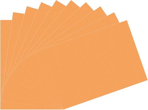 DMiotech 10Pcs Correction Gel Light Filter Overlay Transparent Plastic PVC Sheets Matte Orange for Photo，Film,Video in Saudi Arabia