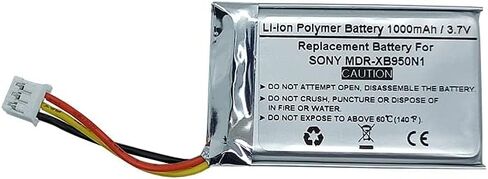 STARTONG 1000mAh 3.7V Replacement Battery for Sony MDR-XB950N1, SRS-WS1, WH-CH700N, LIS1553, LIS1553 SY6 in Saudi Arabia