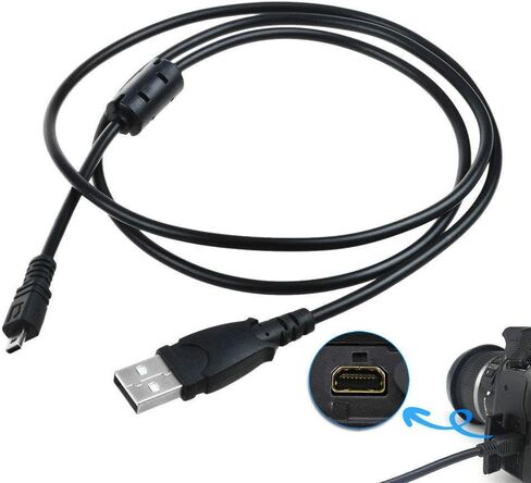 USB Data Sync Cable for Panasonic Lumix Camera K1HY08YY0031 Power Cord in Saudi Arabia