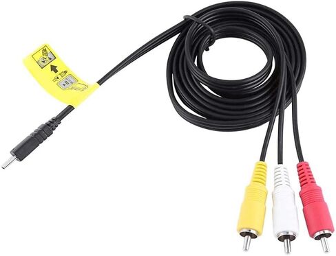 V BESTLIFE 1.55m / 61inch Multi AV Cable Camera Camcorder Connecting Cable for Sony HDR-PJ220/CX230/CX220/PJ240/CX240, Black in Saudi Arabia