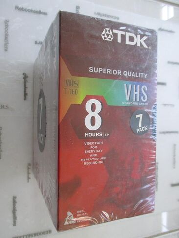 TDK في اتش اس T-160 8 ساعات 7 عبوات in Saudi Arabia