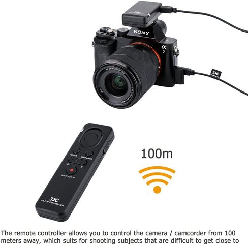 سلك تحرير عن بعد JJC عن بعد لسوني A6500 A6300 A600 A6000 A3500 A3000 A5100 A5000 A99 II A77 II A7 III A7S II A7R III RX10 HX400 HX80 FDR-AX100 in Kuwait