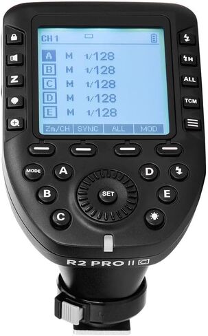 Flashpoint XPLOR 600PRO HSS مصباح أحادي يعمل بالبطارية مع جهاز إرسال R2 Pro MarkII 2.4 جيجا هرتز لكاميرات Canon in Kuwait