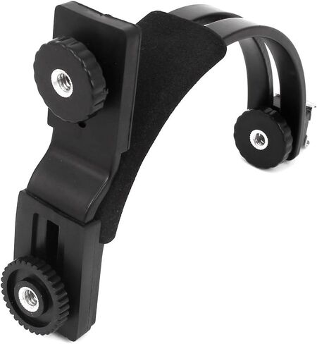 Qtqgoitem Black C Shaped Flash Hot Shoe Mount Bracket for Digital Camera DC (Model: 5f0 fd2 2ef 374 de2) in Kuwait