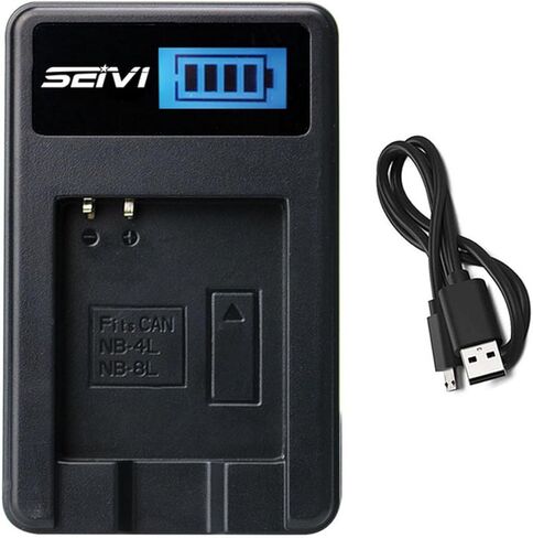 Battery Charger for Canon IXUS 70, IXUS 80 is, IXUS 82 is Digital ELPH Camera in Saudi Arabia