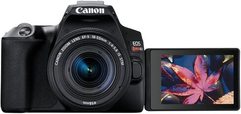 حزمة Canon Rebel SL3: تتضمن عدسة STM مقاس 18-55 مم، وحامل ثلاثي قوي، وبطاقة ذاكرة سعة 64 جيجابايت، وحقيبة حمل متينة، ومجموعة مرشحات مكونة من 3 قطع، لمنشئي المحتوى in Kuwait