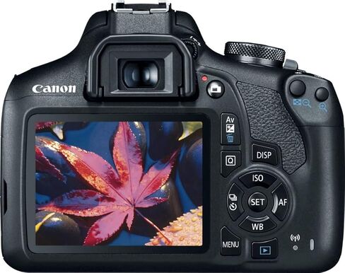 Canon Rebel T7 Bundle: Includes 18-55mm is II Lens & EF 75-300mm Lens, Sturdy Tripod, 64GB Memory Card, Durable Carry Case, and 3-Piece Filter Kit,for Content Creators in Saudi Arabia