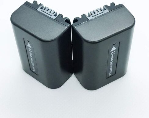 بطارية قابلة للشحن عبوتين لكاميرات الفيديو Sony DCR-SX63 وDCR-SX65 Handycam in Kuwait