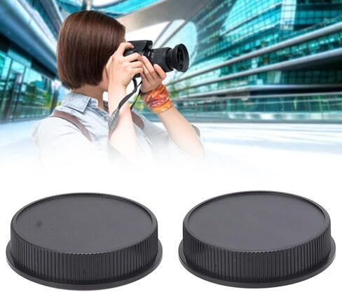2Pcs Camera Rear Lens Cap, L Mount Camera Rear Lens Cap Accessory for SL T Cameras Premium Protection Perfect Fitting in Saudi Arabia