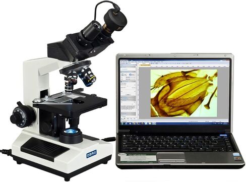 OMAX 40X-2000X Compound Binocular LED Microscope with 5MP USB Digital Camera in Saudi Arabia