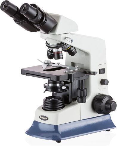 AmScope B590C Binocular Laboratory Compound Microscope 40X-2500X in Saudi Arabia