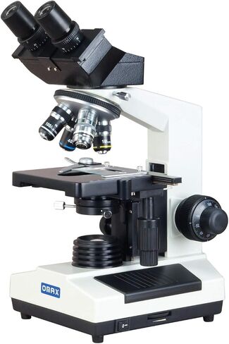 OMAX 40X-2000X Compound Binocular Microscope w Oil Darkfield Condenser+100X Plan Objective in Saudi Arabia