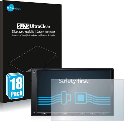 savvies Screen Protector Compatible with Atoto A6 PF 7 Zoll Protection Film Clear 18-Pack in Saudi Arabia