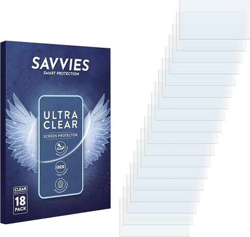 savvies Screen Protector Compatible with Atoto A6 PF 7 Zoll Protection Film Clear 18-Pack in Saudi Arabia