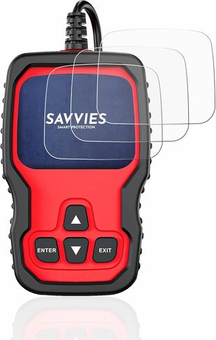 savvies Screen Protector Compatible with Ancel VD 500 Protection Film Clear 18-Pack in Saudi Arabia