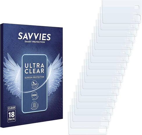 savvies Screen Protector Compatible with Skyrc D200 neo Protection Film Clear 18-Pack in Saudi Arabia