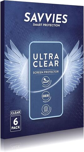 savvies Screen Protector Compatible with Gigaset GS5 Senior Protection Film Clear 6-Pack in Kuwait