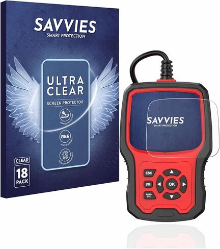 savvies Screen Protector Compatible with Ancel VD 700 Protection Film Clear 18-Pack in Saudi Arabia