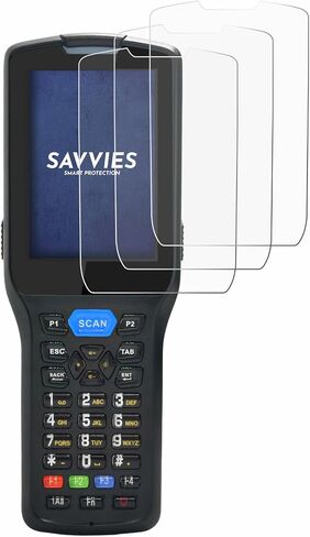 savvies Screen Protector Compatible with Unitech HT380 Protection Film Clear 6-Pack in Saudi Arabia