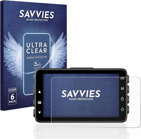 savvies Screen Protector Compatible with SpurCam DT2 Pro Protection Film Clear 6-Pack in Saudi Arabia