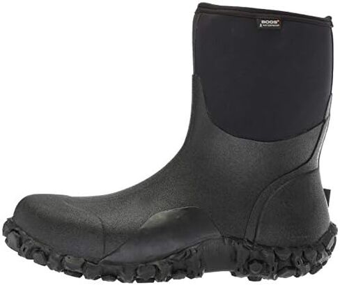 Bogs Men's Classic High-M Waterproof Insulated Rain Boot, Black, 10 D(M) US in Kuwait
