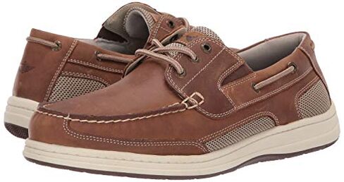 Dockers Men's Beacon Boat Shoe, Dark Tan, 11.5 M US in Kuwait