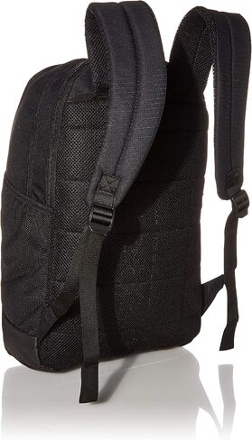 Nike Brasilia Medium Training Backpack for Women and Men with Secure Storage & Water Resistant Coating, Black/Black/White in Saudi Arabia