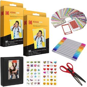 Kodak 2x3ʺ Premium Zink Paper 100 Pack Scrapbook Bundle in Saudi Arabia