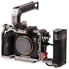 Tiltaing a7/a9 Series Kit B - Tilta Gray - Compatible with Sony a7, a7 II, a7 III, a7S, a7S II, a7R, a7R II, a7R III, and a9 Cameras. in Saudi Arabia