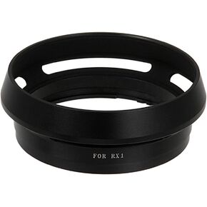 Fotodiox Lens Hood for the Cyber-Shot DSC-RX1/RX1R/RX1R II, Dedicated Metal Bayonet Lens Hood for the RX1, RX1R, RX1RII Digital Cameras; Hood Minimizes Glare (Replaces LHP1) in Kuwait