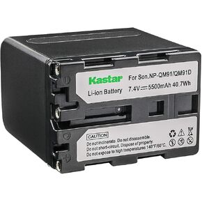 Kastar Battery 1-Pack for Sony NP-QM91D NP-QM and Sony DCR-TRV6 DCR-TRV60 DCR-TRV70 DCR-TRV730 DCR-TRV738 DCR-TRV740 DCR-TRV75 DCR-TRV8 DCR-TRV80 DCR-TRV828 DCR-TRV830 DCR-TRV840 DCR-TRV890 DCR-TRV940 in Kuwait