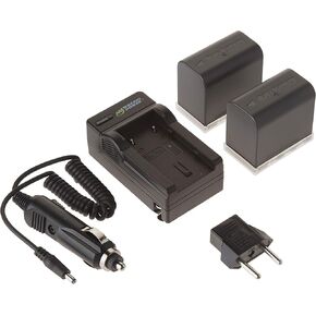 Wasabi Power Battery and Charger Kit for JVC BN-VF823, BN-VF823U and JVC Everio GS-TD1, GY-HM70U, GY-HM100U, GY-HM150U, GZ-HMZ1U, GZ-MG230, GZ-MG255, GZ-MG275, GZ-MG330, GZ-MG335, GZ-MG340, GZ-MG360, GZ-MG365, GZ-MG430, GZ-MG435, GZ-MG465, GZ-MG555, GZ-MG in Saudi Arabia